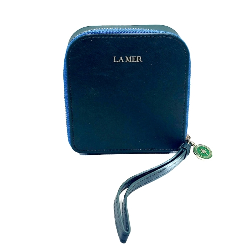 La Mer Cosmetic Bag Wristlet Case